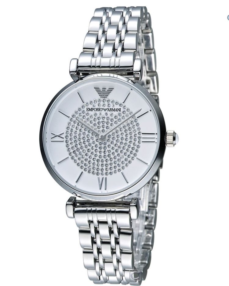 Emporio Armani AR1925 Silver Wristwatch for Women